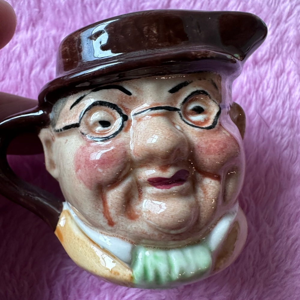 Toby Pitcher Made in England Antique Miniature